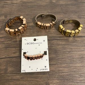 Bcbg bracelets